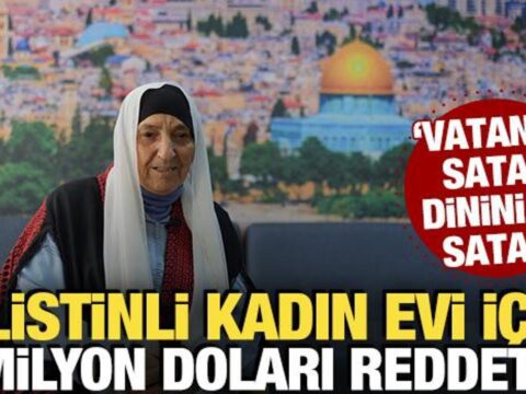 Filistinli kadin evi icin 1 milyon dolarlik teklifi reddetti Sevdn9jW
